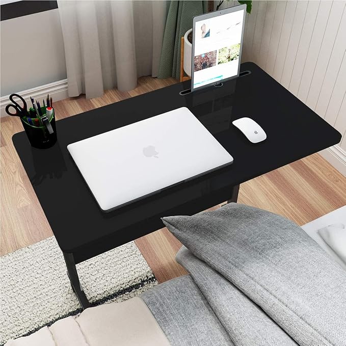 SogesGame 31.5 Inch Computer Desk, Modern Simple Gaming Desk Home Office Desks, Writing Study Table Small Desk - LeafyLoom