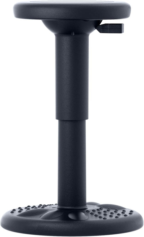 Studico ActiveChairs Adjustable Wobble Stool, Flexible Classroom Seating, Improves Focus, Posture and Helps ADHD/ADD, Sensory Chair, Active Fidget Chairs Adjusts from 16.65" to 23.75" Ages 13-18 Black - LeafyLoom