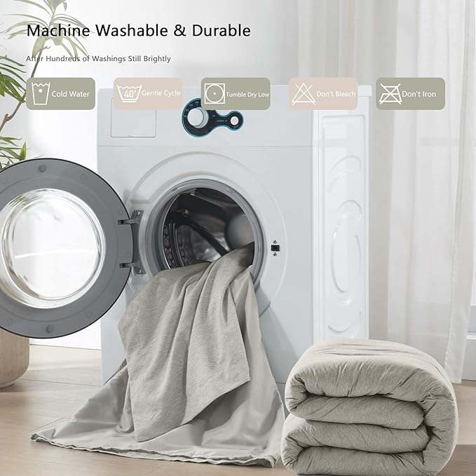 UNILIBRA Bed in a Bag King Size 7 Pieces - Sage Green King Comforter Set Soft for All Seasons - Cationic Dyeing Bedding Comforter Sets with Comforter, Flat Sheet, Fitted Sheet, Pillowcases & Shams - LeafyLoom
