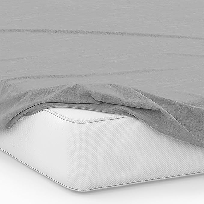 Northwest Ashford Home Essentials Bedding, 3 Piece Twin Size Sheet Set, Glacier Gray - LeafyLoom