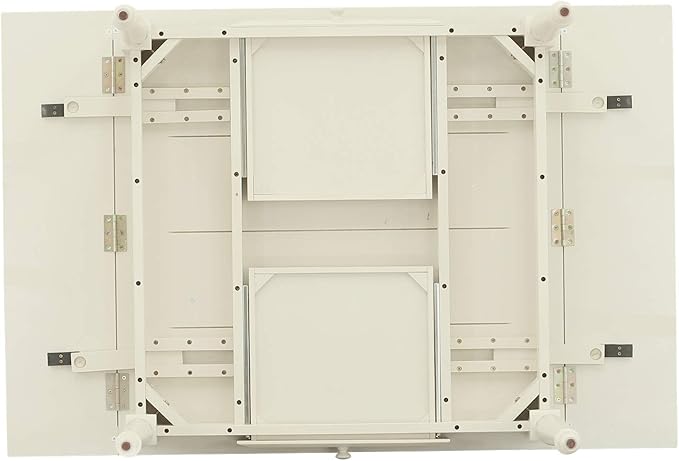 East West Furniture MZKE3-LWH-W Monza 3 Piece Kitchen Set Contains a Rectangle Table with Dropleaf and 2 Dining Room Chairs, 36x54 Inch - LeafyLoom