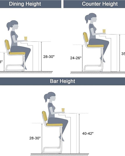 ONEVOG Velvet Dining Chairs Set of 2, Upholstered kitchen Dining Room Chair, Comfy Chair with Black Metal Legs, Cantilevered Design Chair for Bedroom, Living Room (Orange) - LeafyLoom
