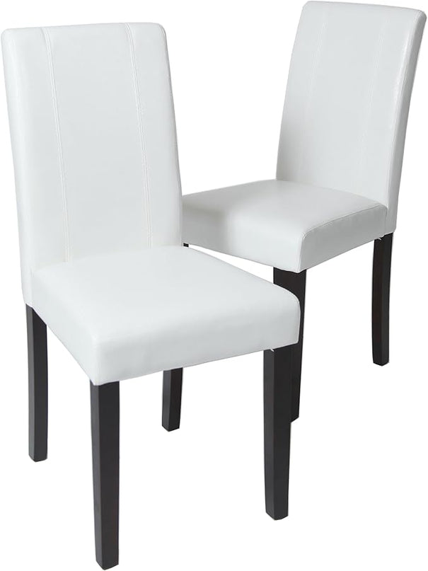 NicBex Haerin-SD-00163-LWJ Dining Chairs, 21"x16.5"x35.5", White - LeafyLoom