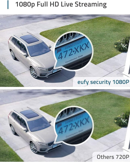 eufy Security eufyCam 2C Wireless Home Security Camera Add-on, Requires HomeBase 2, 180-Day Battery Life, HomeKit Compatibility, 1080p HD, No Monthly Fee, Motion Only Alert eufySecurity