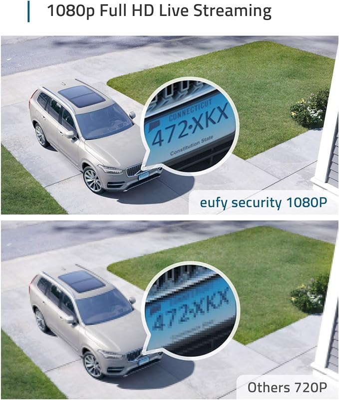 eufy Security eufyCam 2C Wireless Home Security Camera Add-on, Requires HomeBase 2, 180-Day Battery Life, HomeKit Compatibility, 1080p HD, No Monthly Fee, Motion Only Alert eufySecurity
