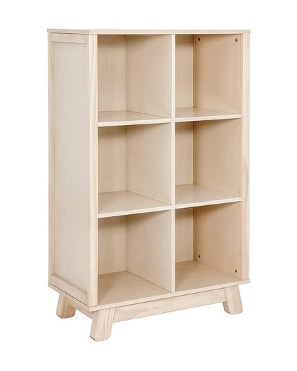 Babyletto Hudson Cubby Bookcase in Washed Natural - LeafyLoom