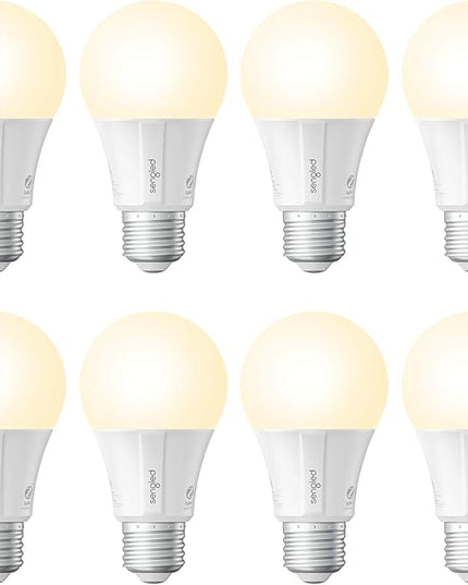 Sengled Zigbee Smart Light Bulbs, Smart Hub Required, Works with SmartThings and Echo with built-in Hub, Voice Control with Alexa and Google Home, Soft White 60W Eqv. A19 Alexa Light Bulb, 8 Pack Sengled