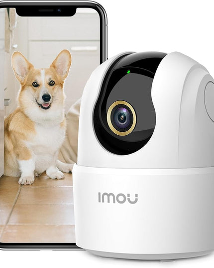 Imou 2.5K WiFi Camera Indoor Pet Dog Camera 4MP, 360° Home Security Wireless IP Baby Camera, Human Detection AI, Smart Tracking, Siren, 10m Night Vision, 2-Way Audio, Privacy Mode, Works with Alexa Imou