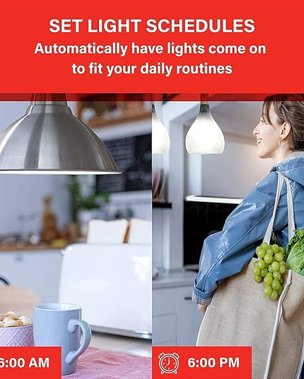 Sengled Alexa WiFi Light Bulb - Smart Bulbs That Work with Alexa/Google Assistant, A19 Daylight (5000K) - No Hub Required, 800LM 60W High CRI)60 Equivalent, 4 Count (Pack of 1) Sengled