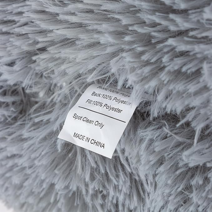 Aimuan Reading Pillow Bed Rest Wedge Large Adult Backrest Pillow with Arms Back Support for Sitting Up in Bed Cushion Incline Rest Sleeping Snoring Pillow,Light Grey Standard - LeafyLoom