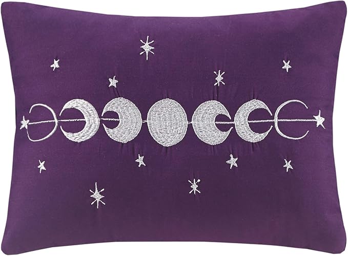 Intelligent Design Queen Comforter Set, Velvet Comforter Set , Luxury Diamond Quilting Comforter Set, Fluffy Comforter Bed Set with Decorative Pillowand 2 Shams, 4 Piece Purple, Full/Queen - LeafyLoom