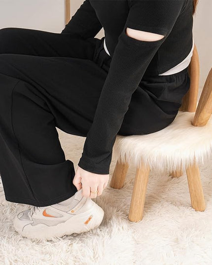 Wooden Toddler Chair Rabbit Stool Suitable for A Variety of Color Rest Stool for Any Room Decoration Game Room Cute Chair - LeafyLoom