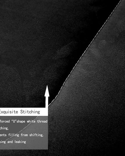 Abstract Ombre Comforter Set Kids Teens Red and Black Bedding Set Room Decor 3Pcs Full Size - LeafyLoom