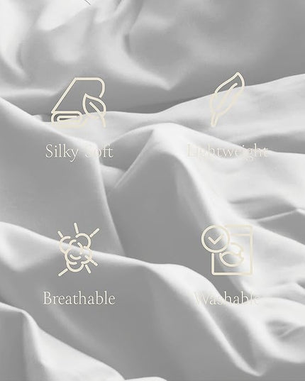 BELADOR Silky Soft King Sheet Set - 6 Piece Bed Sheets for King Size Bed, Secure-Fit Deep Pocket Sheets with Elastic, Breathable Hotel Sheets & Pillowcase Set, Wrinkle Free Oeko-Tex Sheets - LeafyLoom