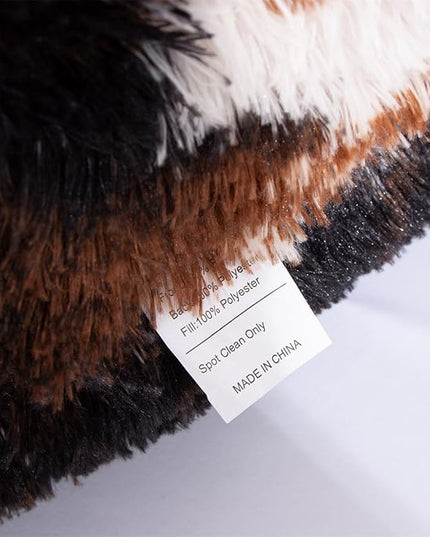 Aimuan Reading Pillow Bed Rest Wedge Backrest Pillow with Arms Back Support for Sitting Up in Bed Cushion Incline Rest Sleeping Snoring Pillow, Coffee-black, Standard - LeafyLoom