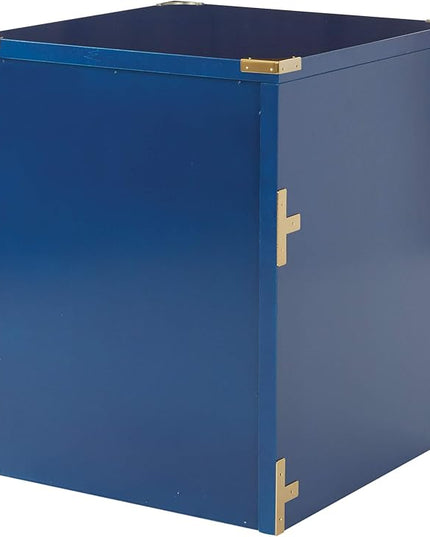 OSP Home Furnishings Wellington 2-Drawer File Cabinet, Lapis Blue - LeafyLoom