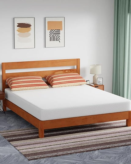 FDW 8 inch Gel Memory Foam Mattress for Cool Sleep & Pressure Relief/Medium Firm Mattresses/CertiPUR-US Certified/Bed-in-a-Box/Pressure Relieving,California King - LeafyLoom