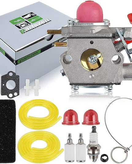 545081855 WT-875 WT-875A Carburetor for Craftsman 358794650 Poulan pro BVM200C BVM200VS P200C GBV325 P325 Blower with Spark Plug - LeafyLoom