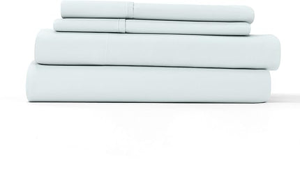 Linen Market Bed Sheets for Twin Size Bed (Mint) - Sleep Better Than Ever with These Soft and Cooling Twin Sheets - Deep Pocket Fits 16" Thick Beds - 3 Piece Twin Sheet Set - LeafyLoom