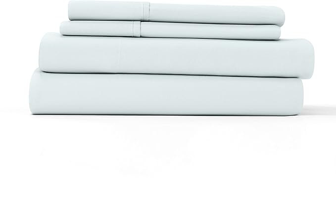 Linen Market Bed Sheets for Twin Size Bed (Mint) - Sleep Better Than Ever with These Soft and Cooling Twin Sheets - Deep Pocket Fits 16" Thick Beds - 3 Piece Twin Sheet Set - LeafyLoom