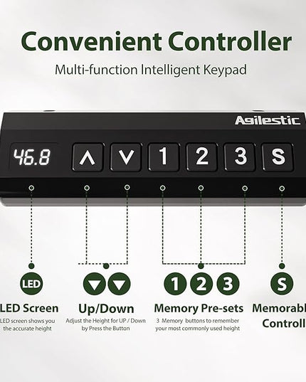 L shaped Electric Standing Desk with 2 Drawers, 63 Inch Ergonomic Adjustable Height Desk with Storage, Corner Desk Sit Stand up Computer Table for Work Office Home, Black - LeafyLoom