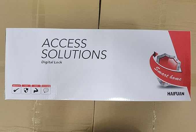 HAIFUAN M20 Bluetooth Digital Lock,Unlock with Fingerprints, Cards, Codes, App (Compatible with Alexa) (for Left Hand Doors Only) HAIFUAN