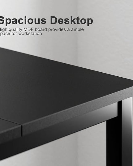 Need Large Computer Desk 70.8 x 23.6 inches Conference Table Large Office Desk Writing Table Workstation for Home Office,Black 10FJGSAC3-180BK-60-ND - LeafyLoom