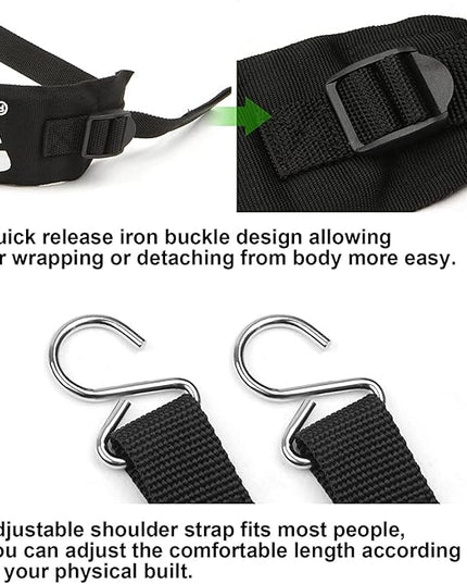 Backpack Blower Straps C061000110 for Echo Leaf Blower Shoulder Strap C061000111 PB-500 PB-265LN PB-403H PB-413H PB-460 PB-610 PB-620 PB-650 PB-755 Fits - 2 Pack - LeafyLoom