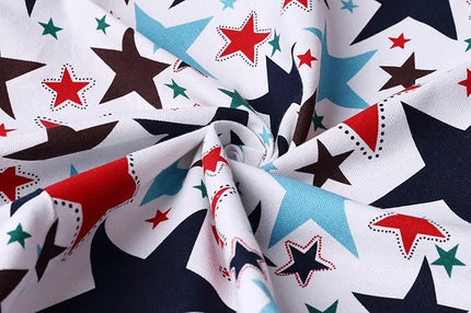 Colorful House Stuffed Animal Storage Bean Bag Chair Cover for Kids Stuffable Zipper Beanbag for Organizing Children Toys Large Canvas(26'',Star) - LeafyLoom