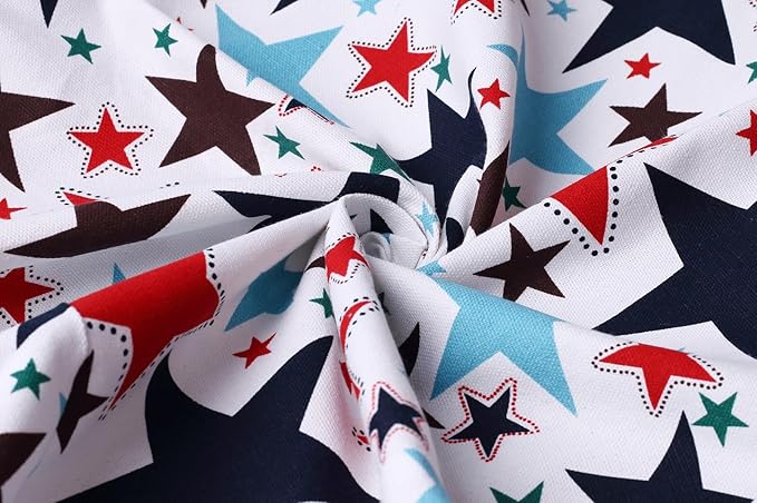 Colorful House Stuffed Animal Storage Bean Bag Chair Cover for Kids Stuffable Zipper Beanbag for Organizing Children Toys Large Canvas(38'',Star) - LeafyLoom