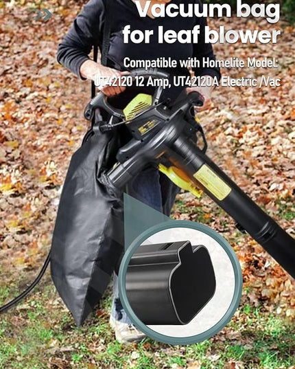 5140125-95 5140117-99 Leaf Blower Vacuum VAC Shoulder Bag - by Ohoho - for Black and Decker BV3100 BV2900 12 Amp Vacuum Blower - LeafyLoom