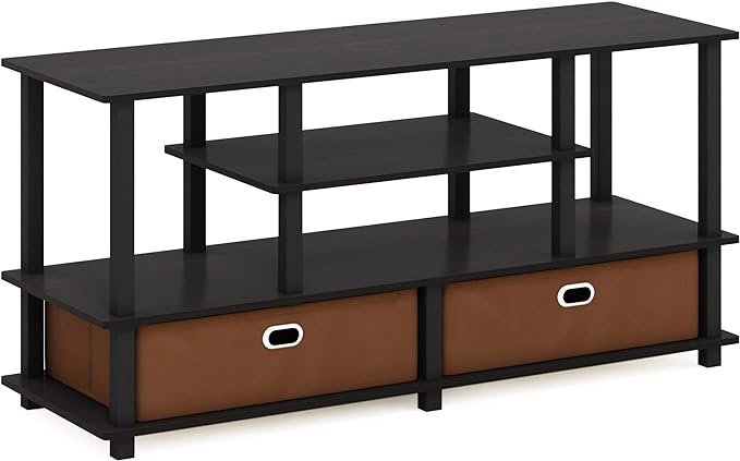 Furinno JAYA TV Stand for up to 50-Inch TV, 55 Inch - LeafyLoom