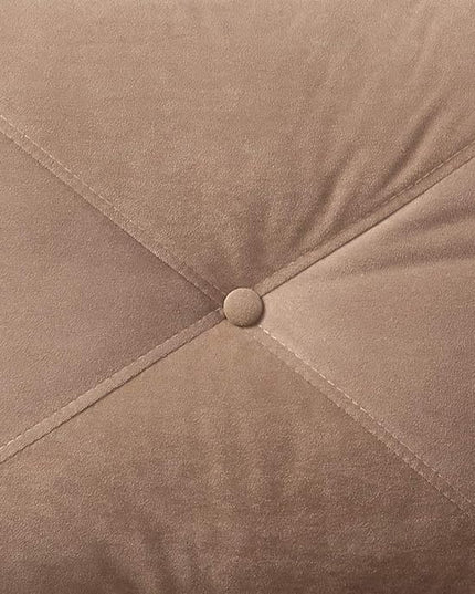 Lifestyle Solutions Harrington Loveseat Microfiber Brown - LeafyLoom