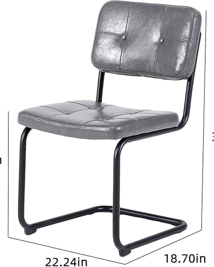NicBex Haerin-SD-00366-LWJ Dining Chairs, 18.7"x22.2"x32.9", Light Gray - LeafyLoom