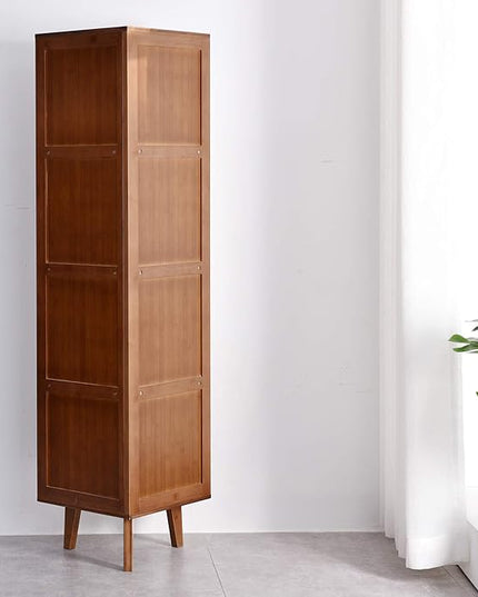Industrial 4-Bookcase Cube Bookshelf for Home Office and Living Room Decoration - LeafyLoom