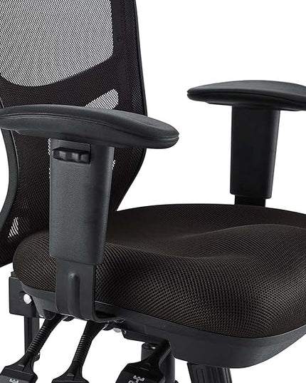Modway Articulate Ergonomic Mesh Office Chair in Brown - LeafyLoom