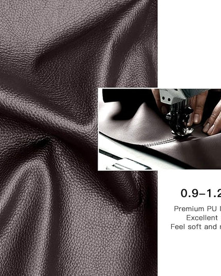 360° Office Desk Chair,PU Adjustable Rolling Task Chair with Backrest for Barber,Office,Home, Computer,360° Swivel,Armless (brown) - LeafyLoom