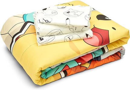 Northwest Pokemon Bed in a Bag Set, Twin, Battle Squad - LeafyLoom