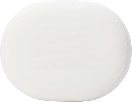 DMI Seat Cushion Donut Pillow and Chair Pillow for Tailbone Pain Relief, Hemorrhoids, Prostate, Pregnancy, Post Natal, Pressure Relief and Surgery, 18 x 15 x 3, White - LeafyLoom
