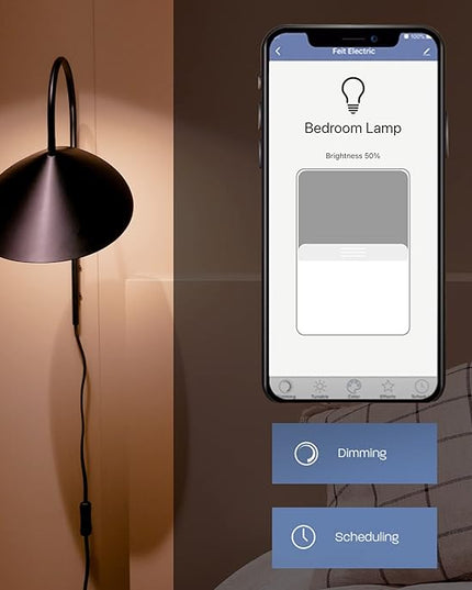 Feit Electric Smart Light Bulbs, 2.4 Ghz WiFi Light Bulbs, No Hub Needed, Works with Alexa and Google, Dimmable 60 Watt = LED 9W, OM60/927CA/AG/3, 2700K Soft White, 3 Pack FeitElectricCompany