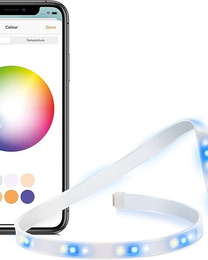 Eve Light Strip - Apple HomeKit Smart Home LED Lights Strip, Full Color Spectrum and White, 1800 Lumens Eve