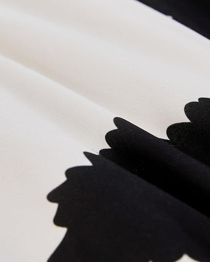 Cow Print Bedding Set Queen,Queen Size Cow Print Comforter Sets,Boys Bedding Set Queen,Black and White Color Comforter,Cow Room Decor - LeafyLoom