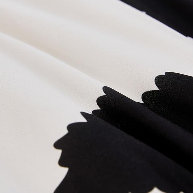 Cow Print Comforter Full,Western Comforter Set Full,Boys Full Comforter Set,Black and White Color Comforter,Cow Bedding Set,Cow Room Decor - LeafyLoom