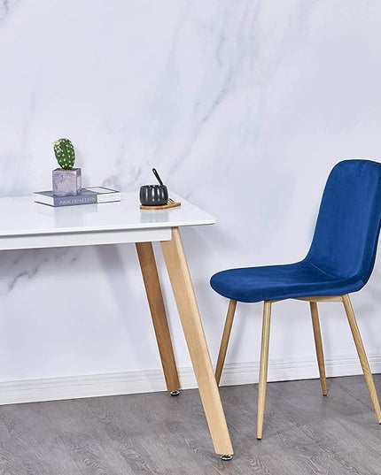 NicBex Haerin-SD-00381-LWJ Dining Chairs, 22.8"x17.7"x33.5", Blue - LeafyLoom