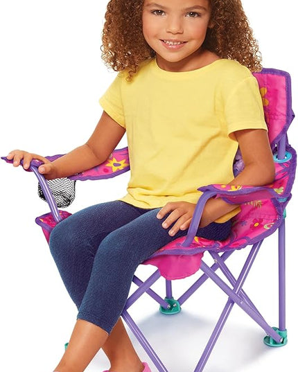 Disney's Encanto Kids Chair Foldable for Camping, Sports or Patio with Carry Bag, Toddlers 24M+ - LeafyLoom