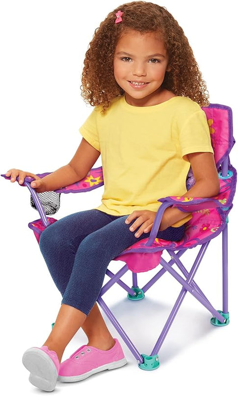 Disney's Encanto Kids Chair Foldable for Camping, Sports or Patio with Carry Bag, Toddlers 24M+ - LeafyLoom