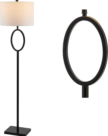JONATHAN Y JYL1089B April 61" Metal Modern Contemporary LED Floor Lamp, Modern, Contemporary, Glam, Traditional, Office, Living Room, Family Room, Dining Room, Bedroom, Foyer, Oil Rubbed Bronze - LeafyLoom
