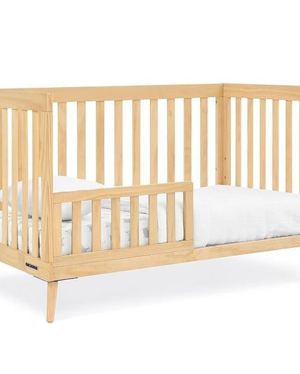Delta Children Essex 4-in-1 Convertible Crib, Natural - LeafyLoom