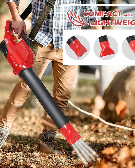 Flat Nozzle blower attachments fits for Milwaukee 2724-20 M18 Fuel Leaf Blower,Work for Milwaukee 2724-21 blower,Red(1 Pack, no Tool) - LeafyLoom