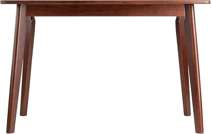 Winsome 94848 Shaye Dining Table, Walnut, 47.2x29.53x29.13 - LeafyLoom